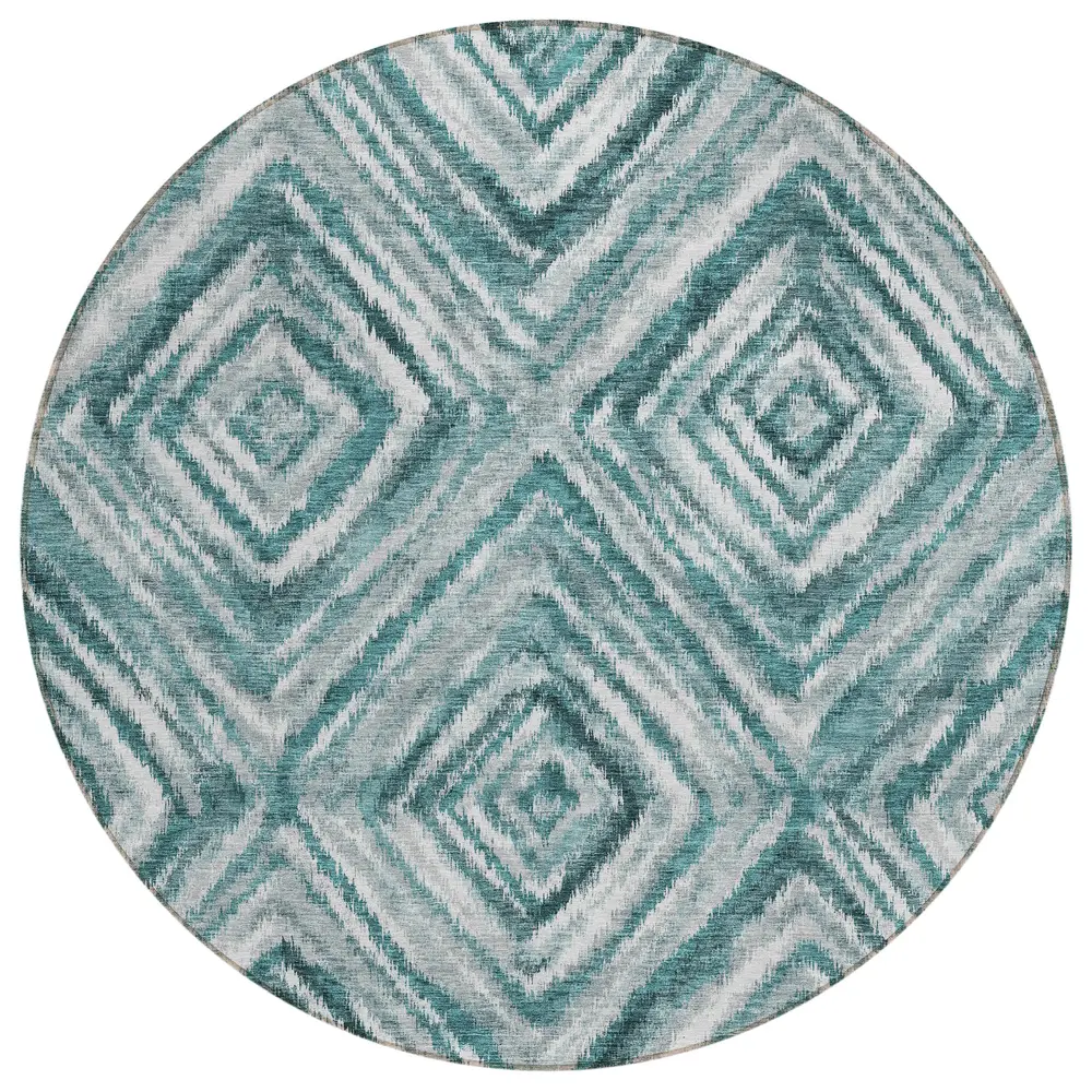 Chantille ACN781 Teal 8' x 8' Rug
