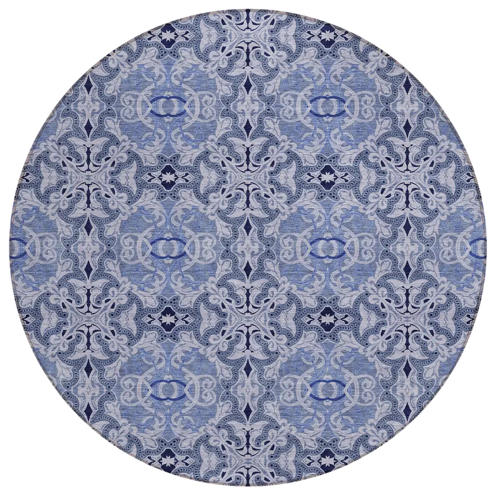Chantille ACN783 Blue 8' x 8' Rug