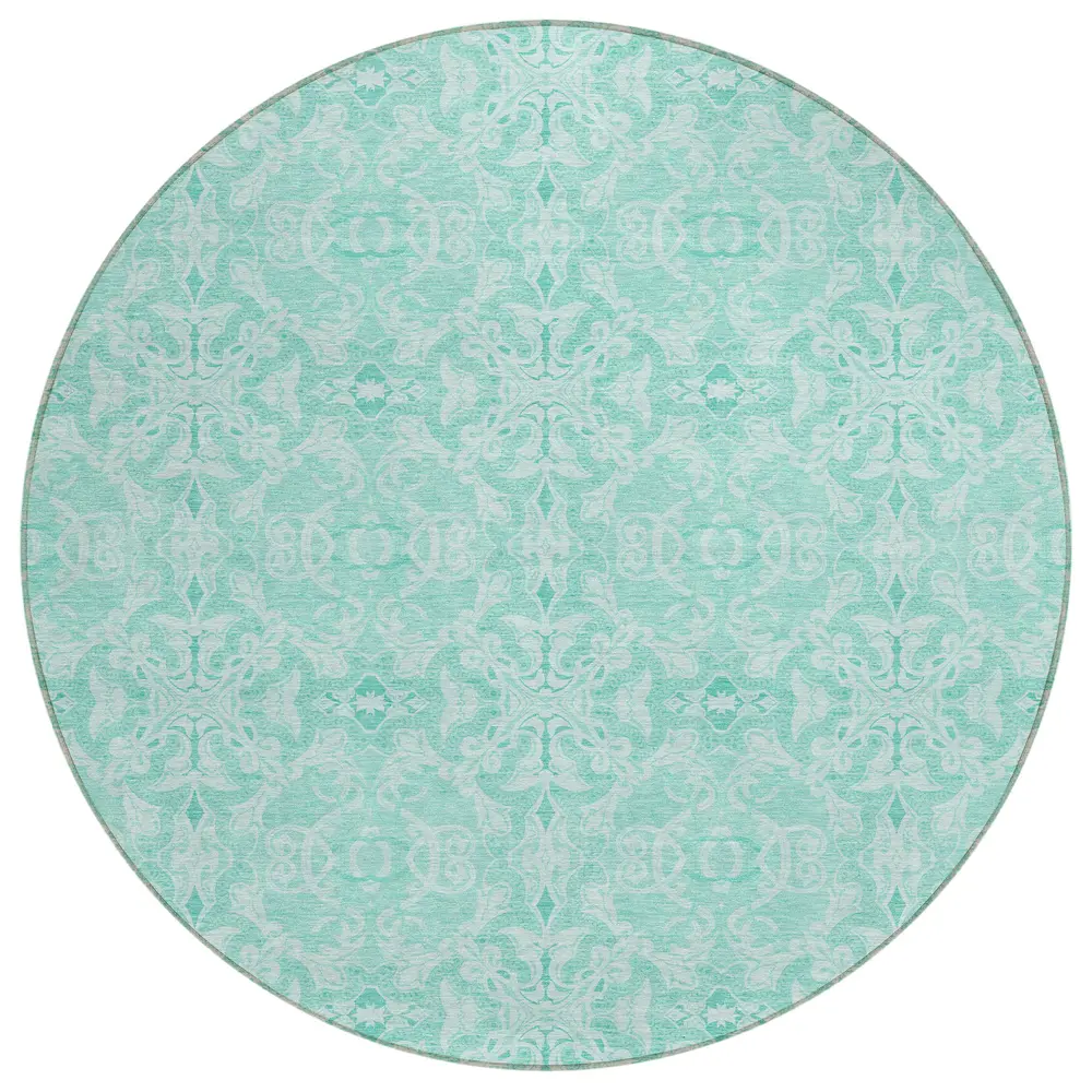 Chantille ACN784 Turquoise 8' x 8' Rug