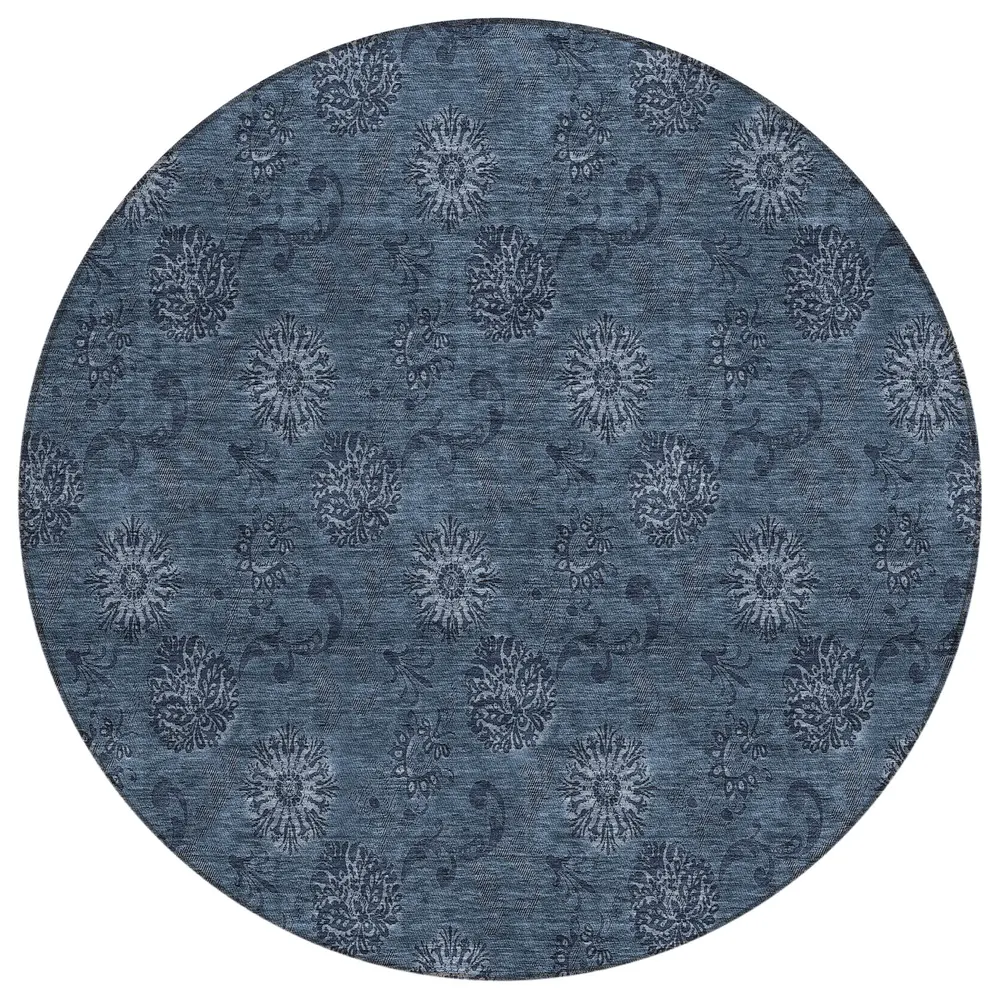 Chantille ACN788 Blue 8' x 8' Rug