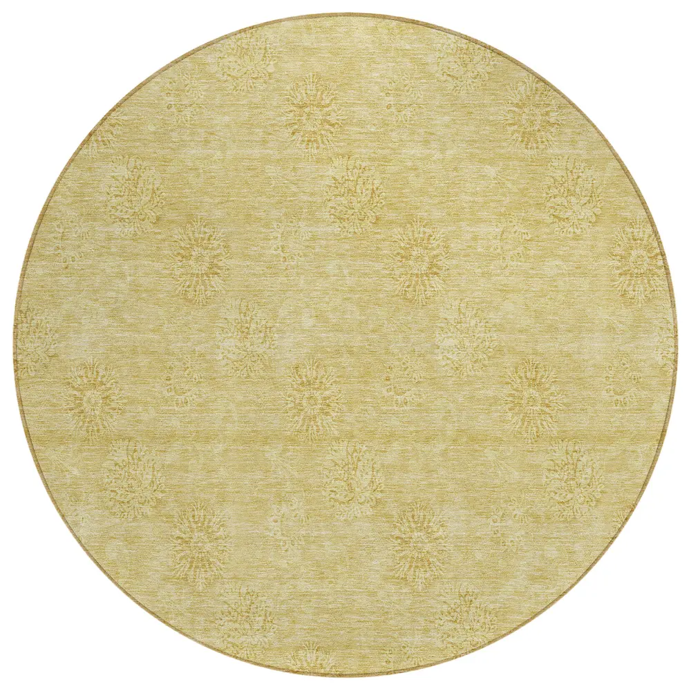 Chantille ACN789 Gold 8' x 8' Rug