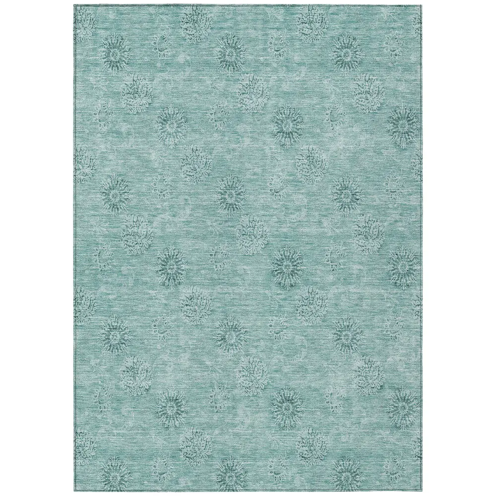 Chantille ACN789 Teal 5' x 7'6