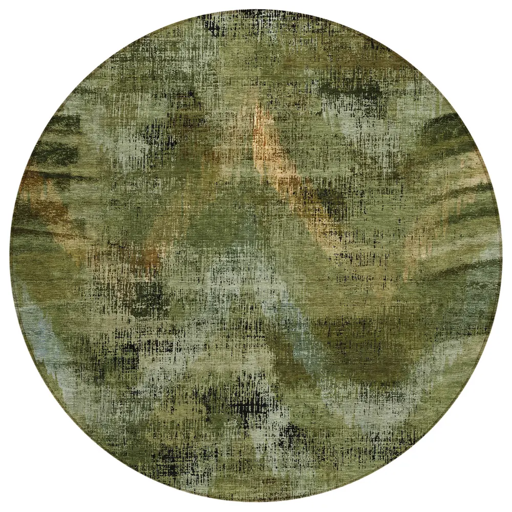 Chantille ACN792 Olive 8' x 8' Rug