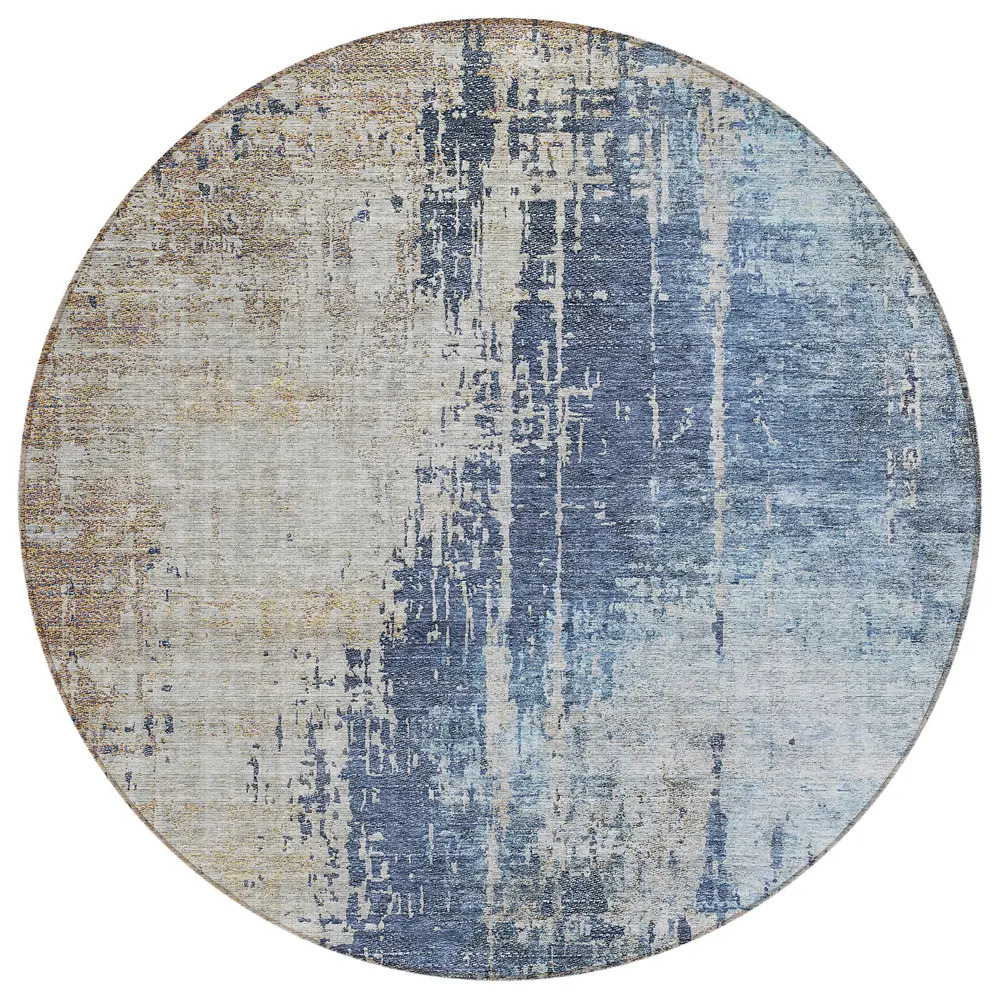 Chantille ACN795 Navy 8' x 8' Rug