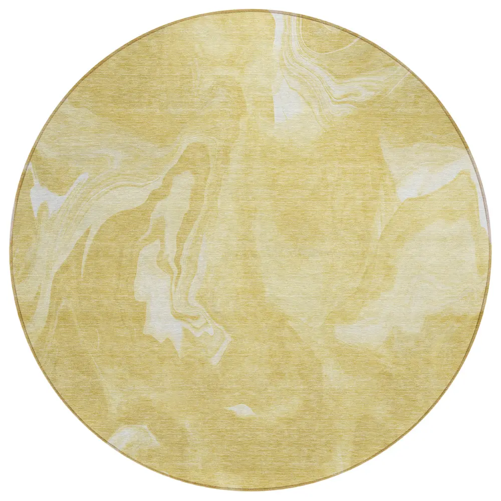 Chantille ACN802 Gold 8' x 8' Rug