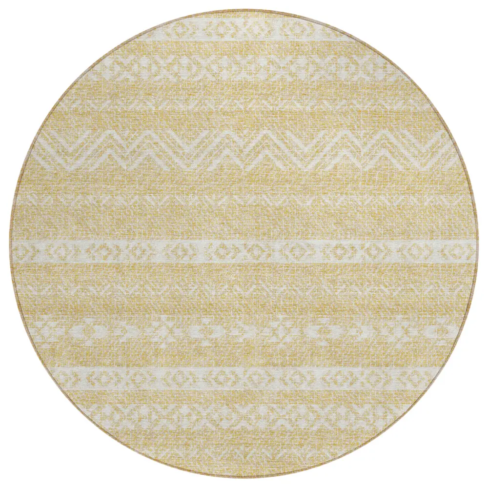 Chantille ACN803 Gold 8' x 8' Rug
