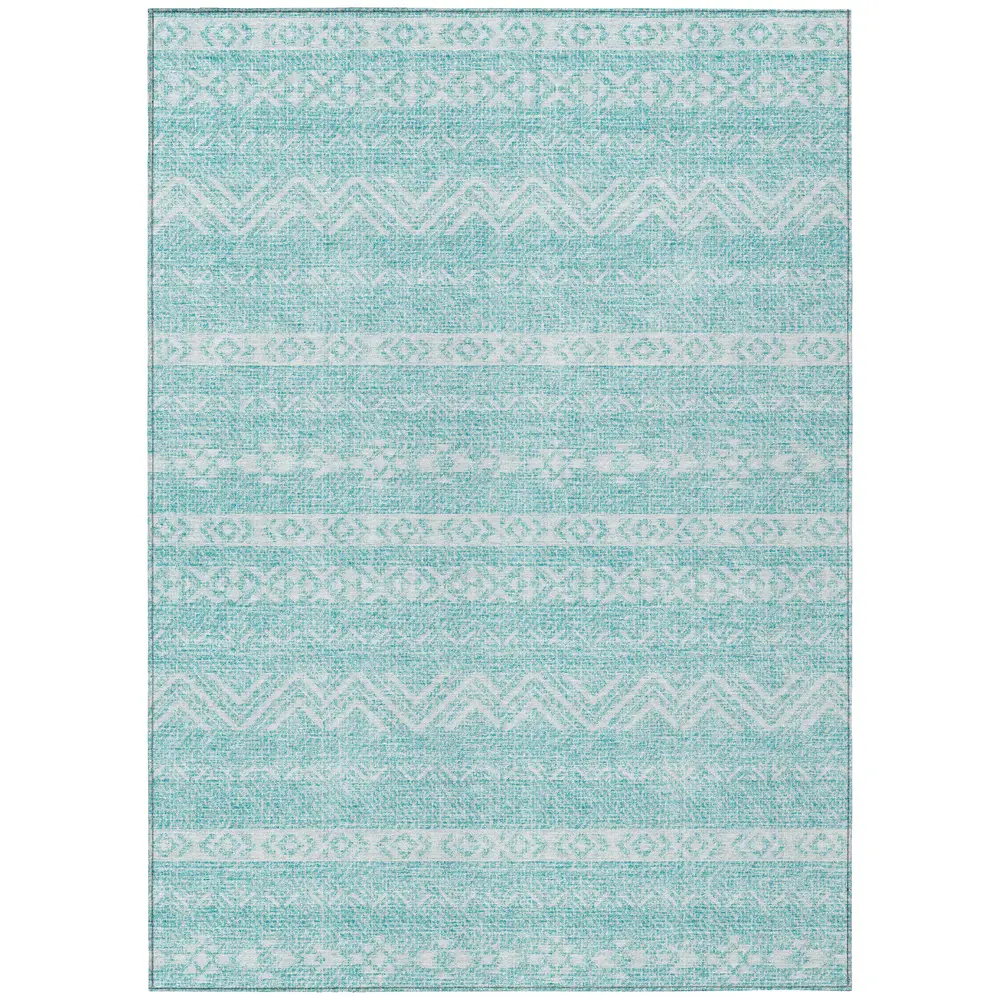 Chantille ACN803 Teal 5' x 7'6