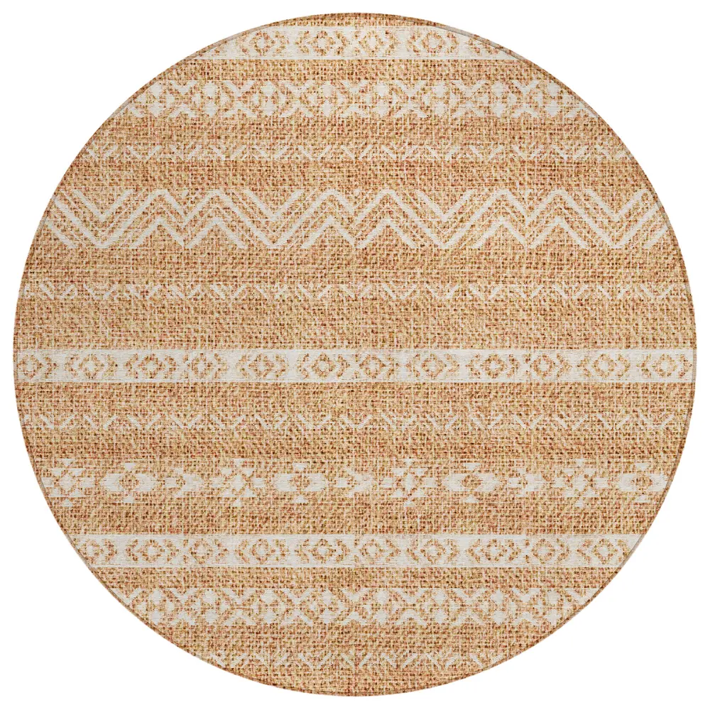 Chantille ACN803 Terracotta 8' x 8' Rug