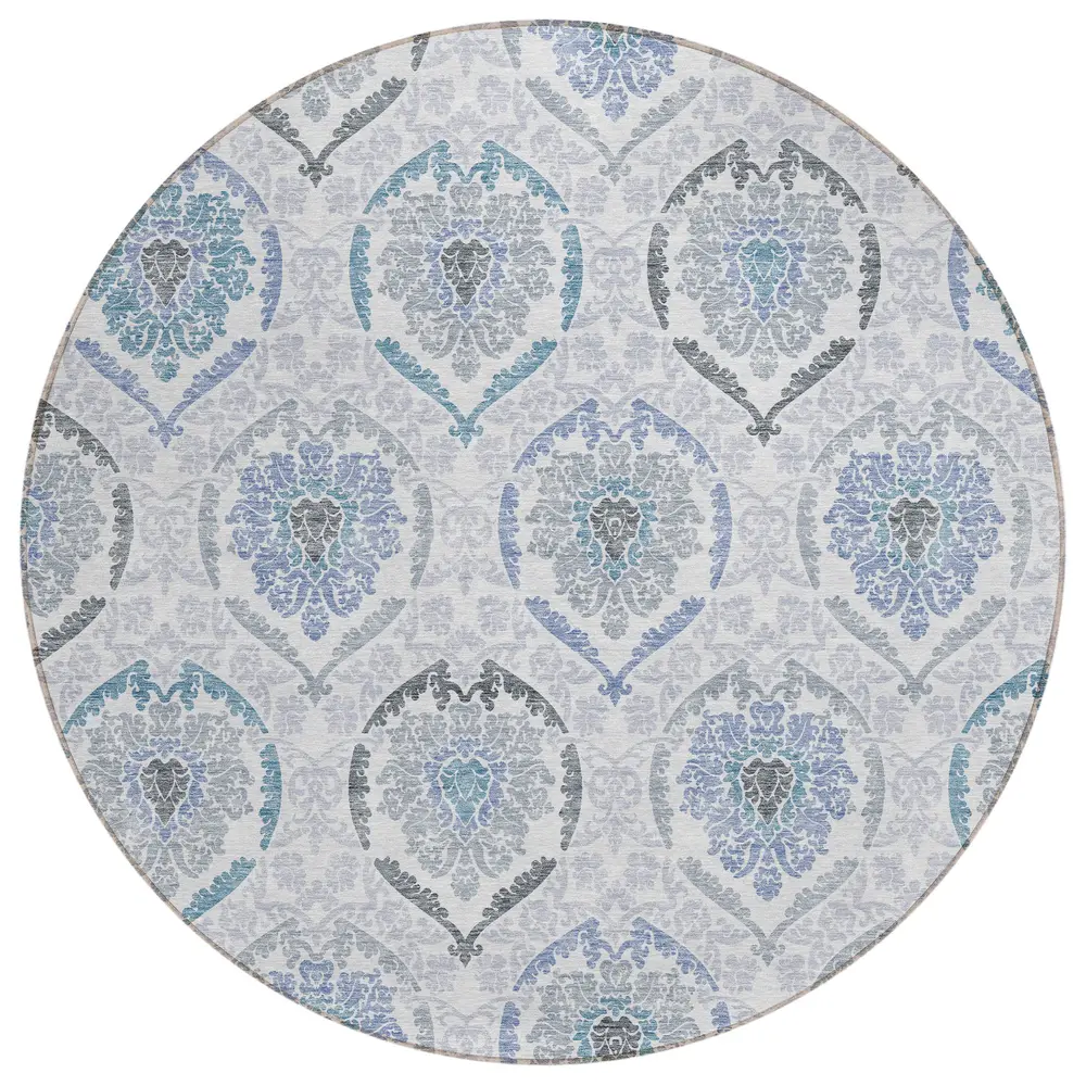 Chantille ACN808 Blue 8' x 8' Rug