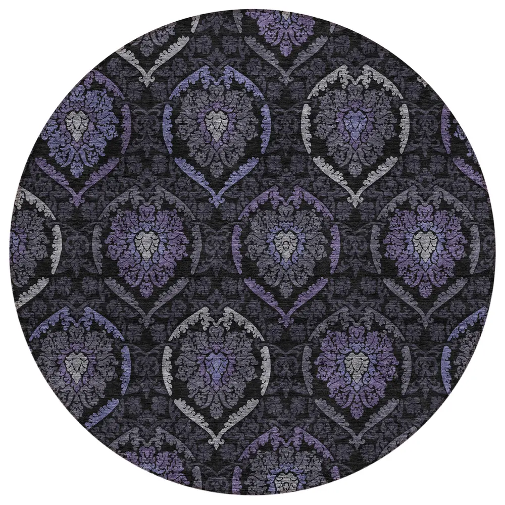Chantille ACN809 Purple 8' x 8' Rug