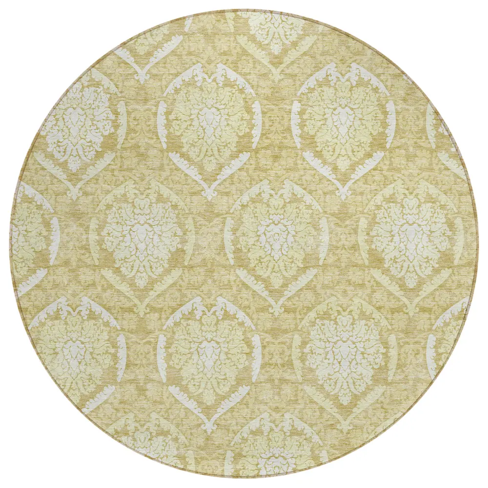 Chantille ACN810 Gold 8' x 8' Rug