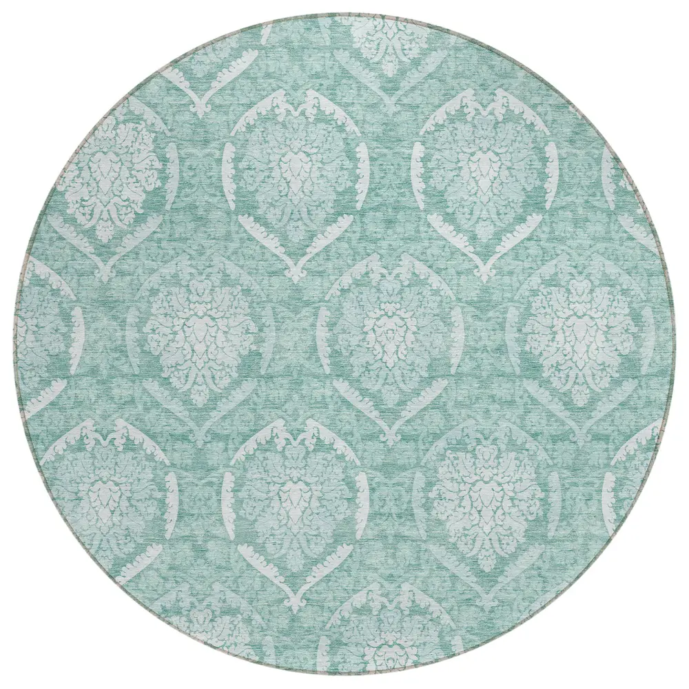 Chantille ACN810 Turquoise 8' x 8' Rug