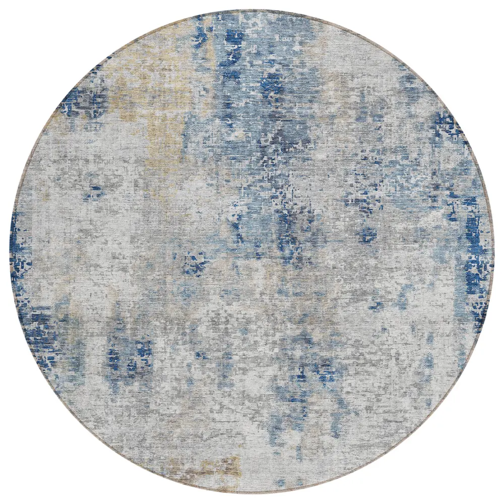 Chantille ACN814 Blue 8' x 8' Rug