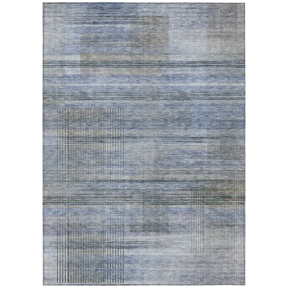Chantille ACN819 Blue 5' x 7'6