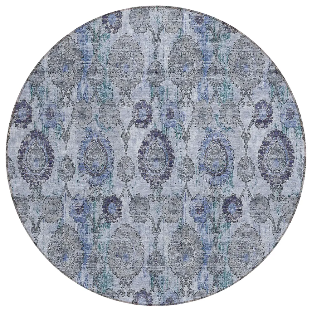 Chantille ACN821 Blue 8' x 8' Rug