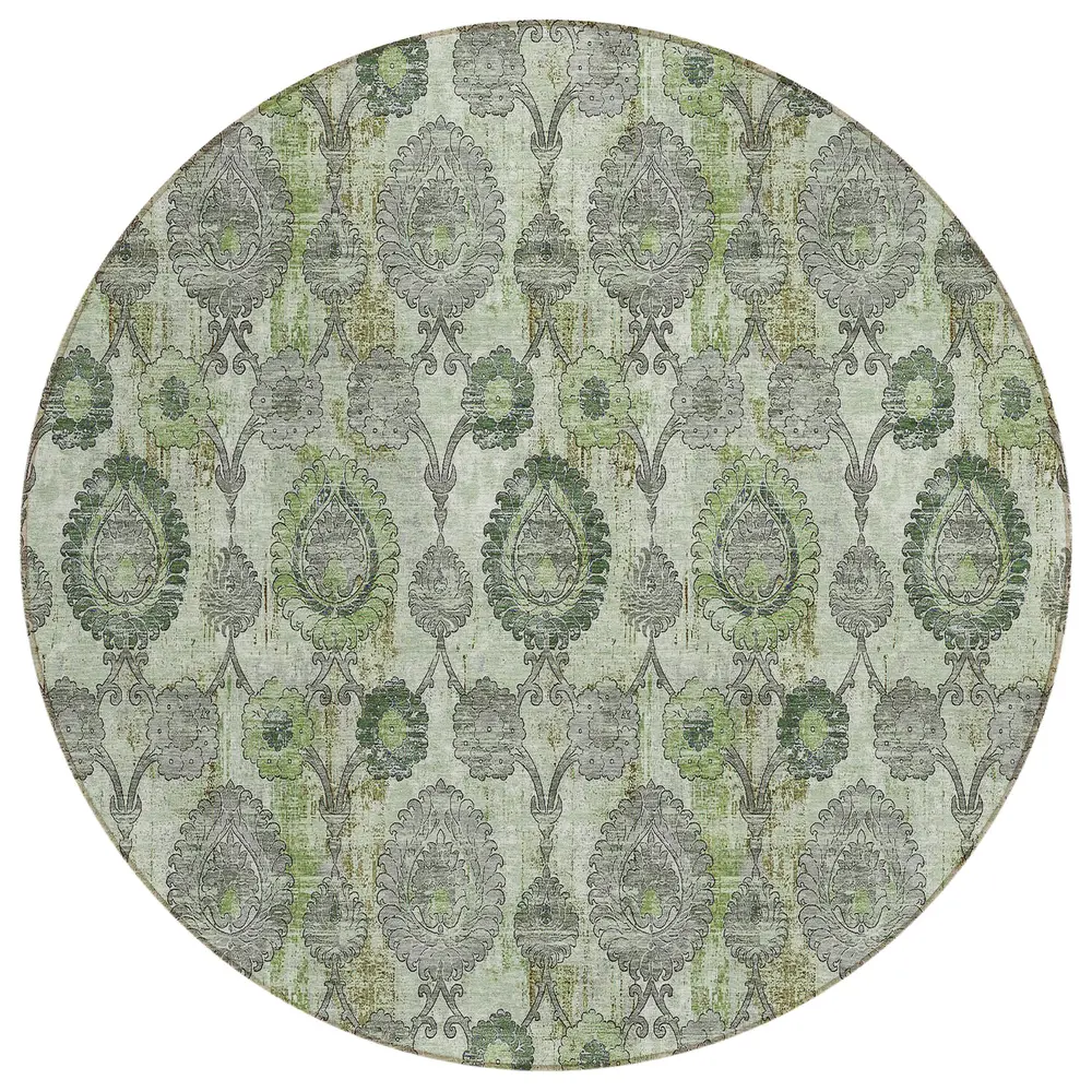 Chantille ACN821 Green 8' x 8' Rug