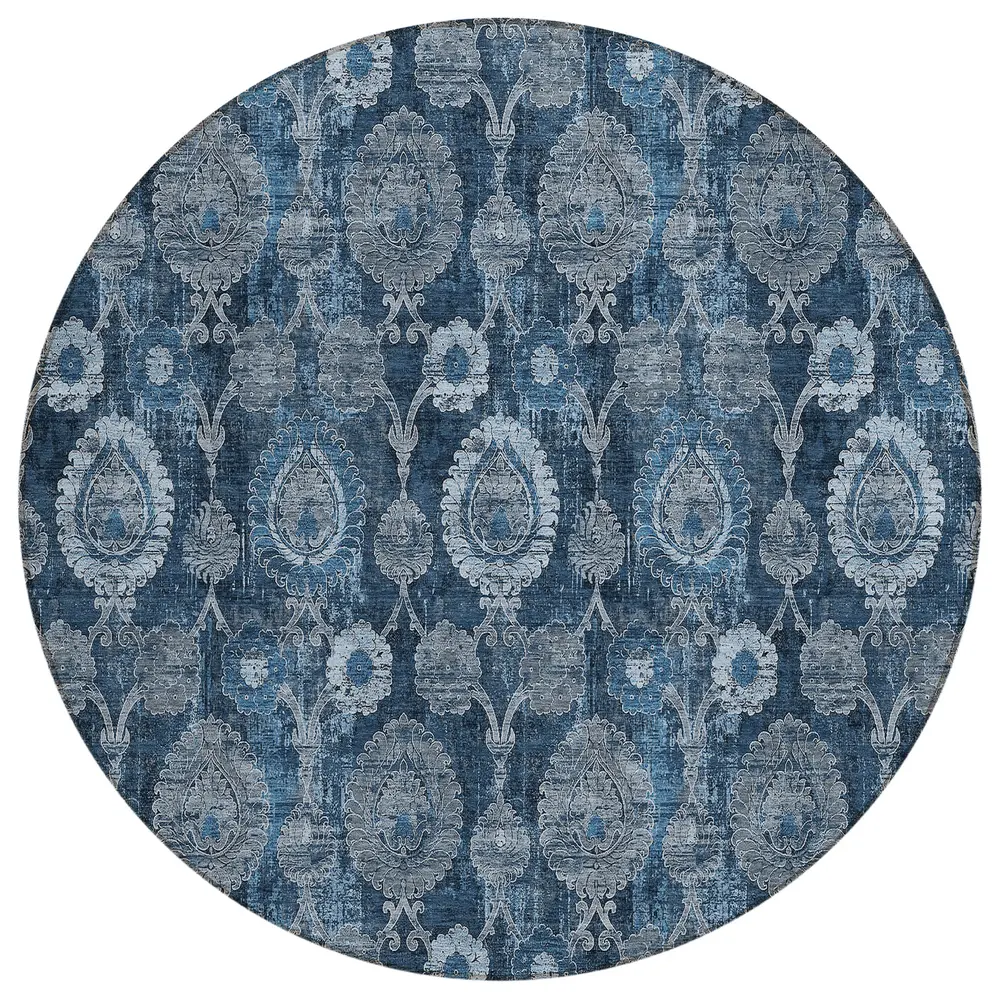 Chantille ACN821 Navy 8' x 8' Rug
