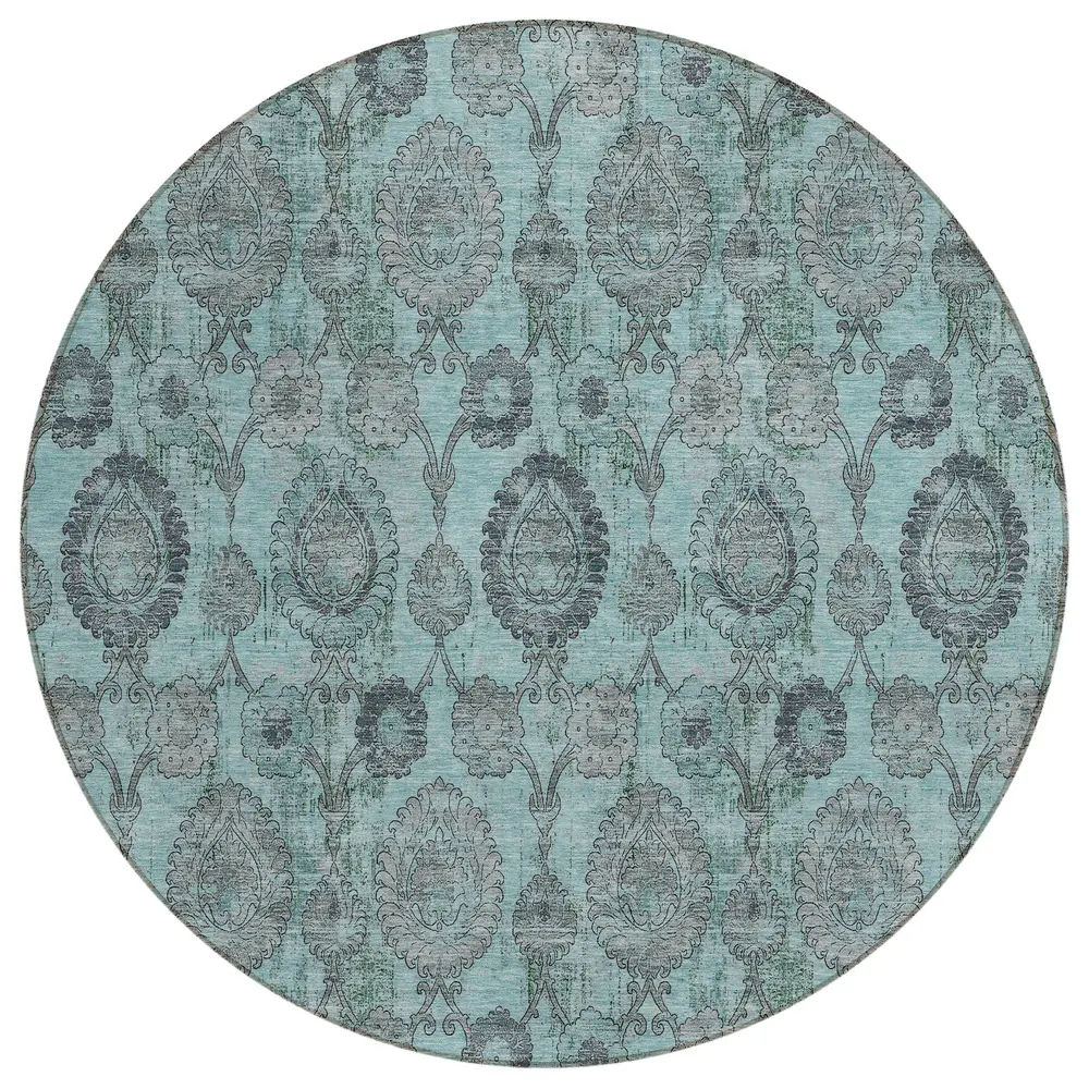 Chantille ACN821 Turquoise 8' x 8' Rug