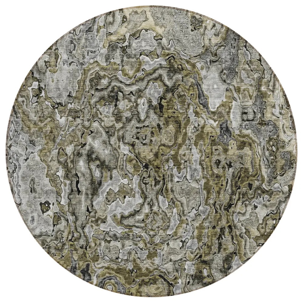 Chantille ACN829 Brown 8' x 8' Rug