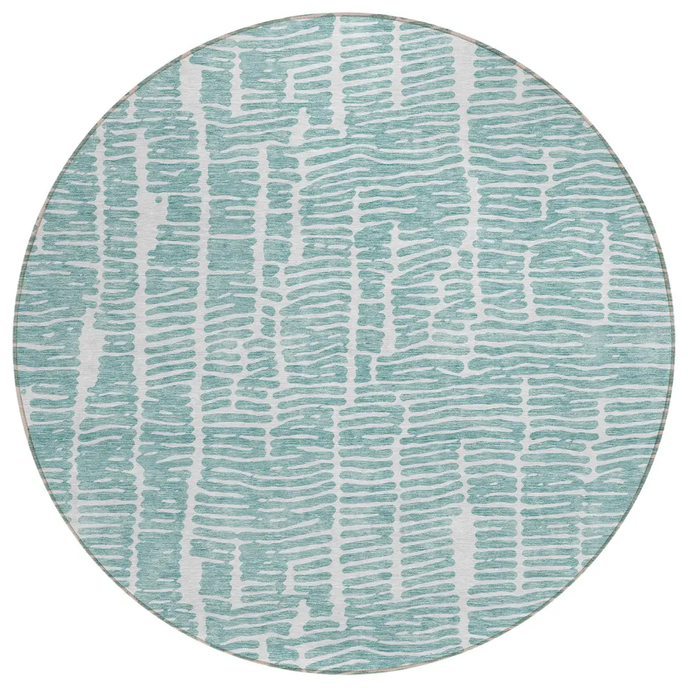 Chantille ACN830 Teal 8' x 8' Rug
