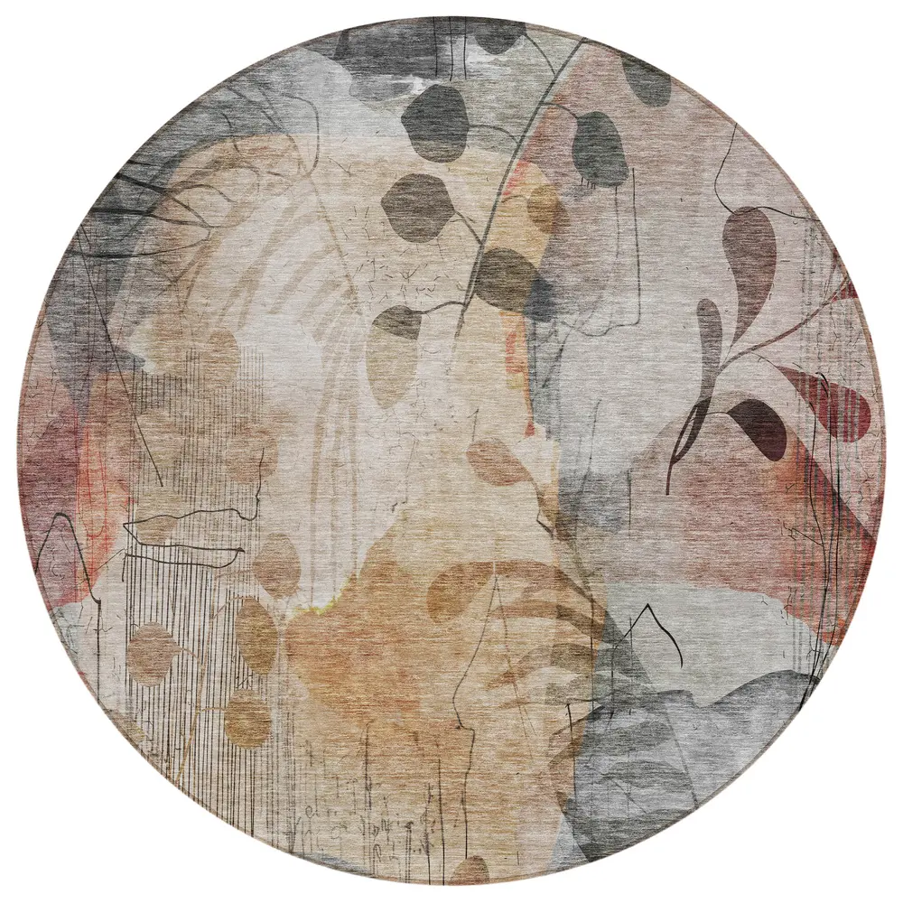 Chantille ACN832 Terracotta 8' x 8' Rug