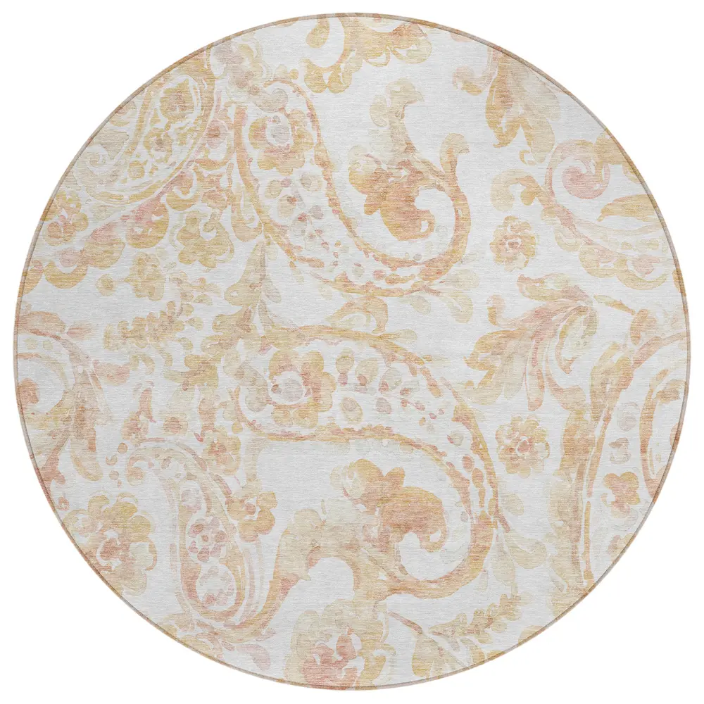 Chantille ACN835 Coral 8' x 8' Rug