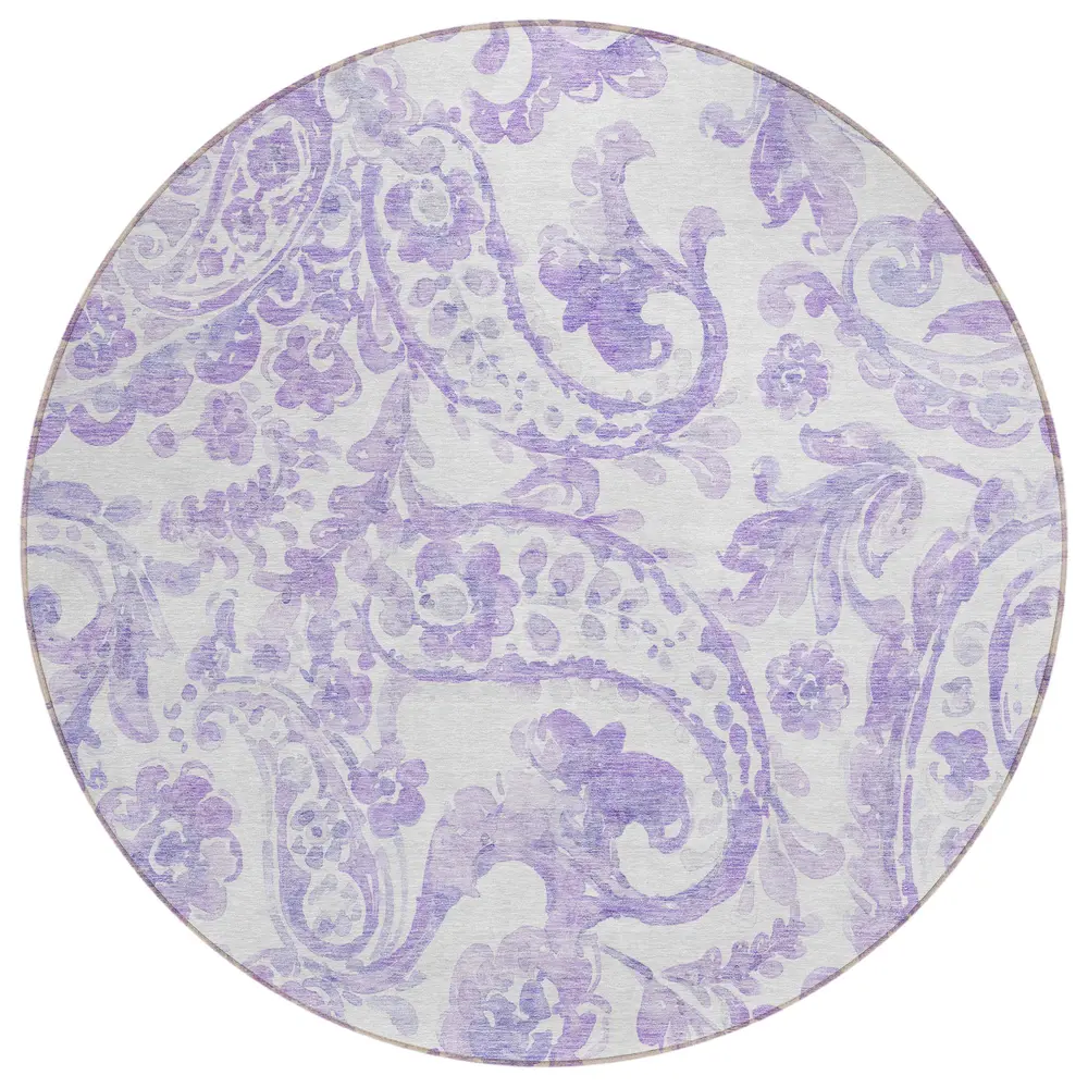 Chantille ACN835 Lavender 8' x 8' Rug