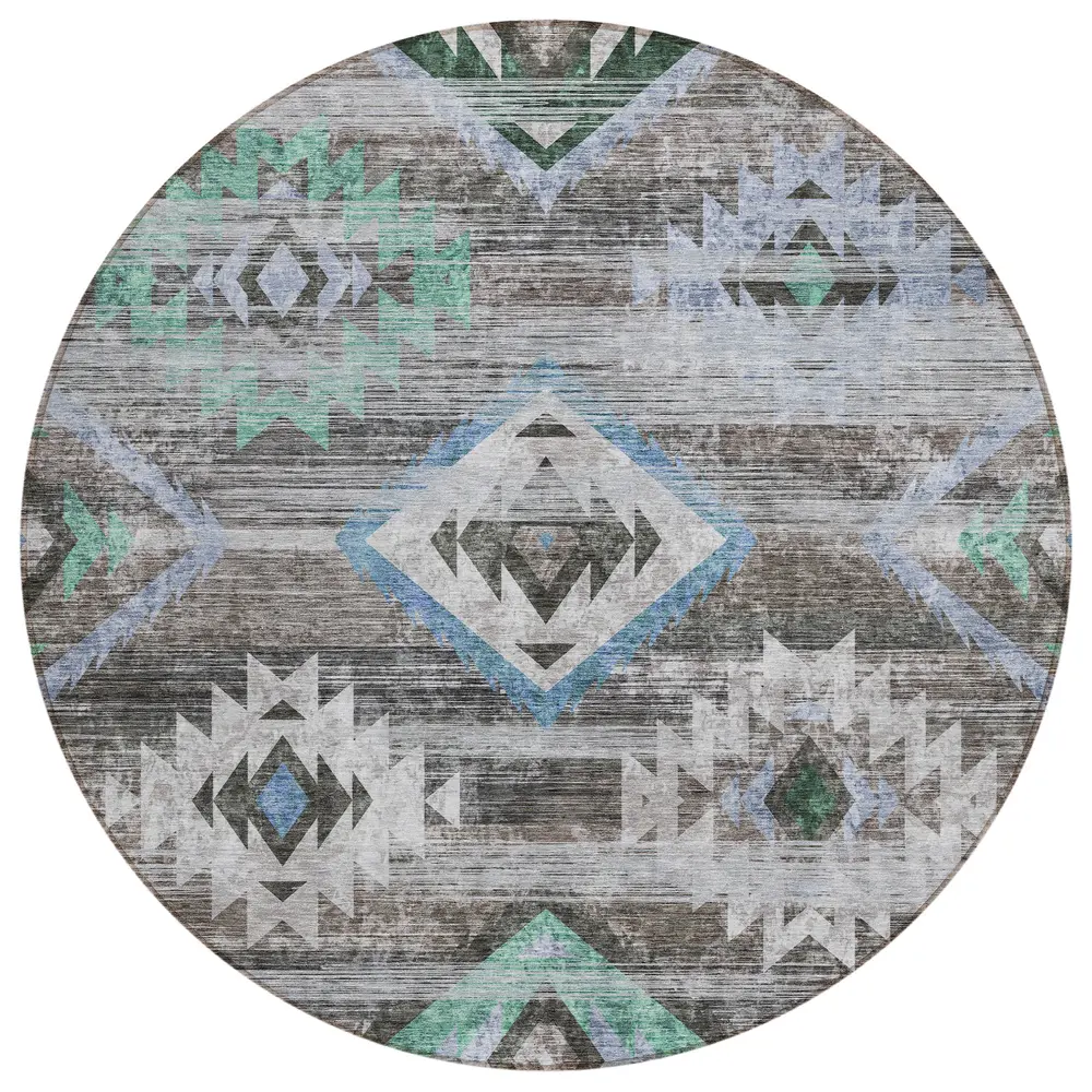 Chantille ACN836 Brown 8' x 8' Rug