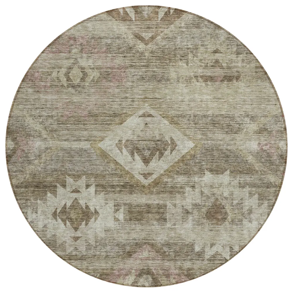 Chantille ACN837 Brown 8' x 8' Rug
