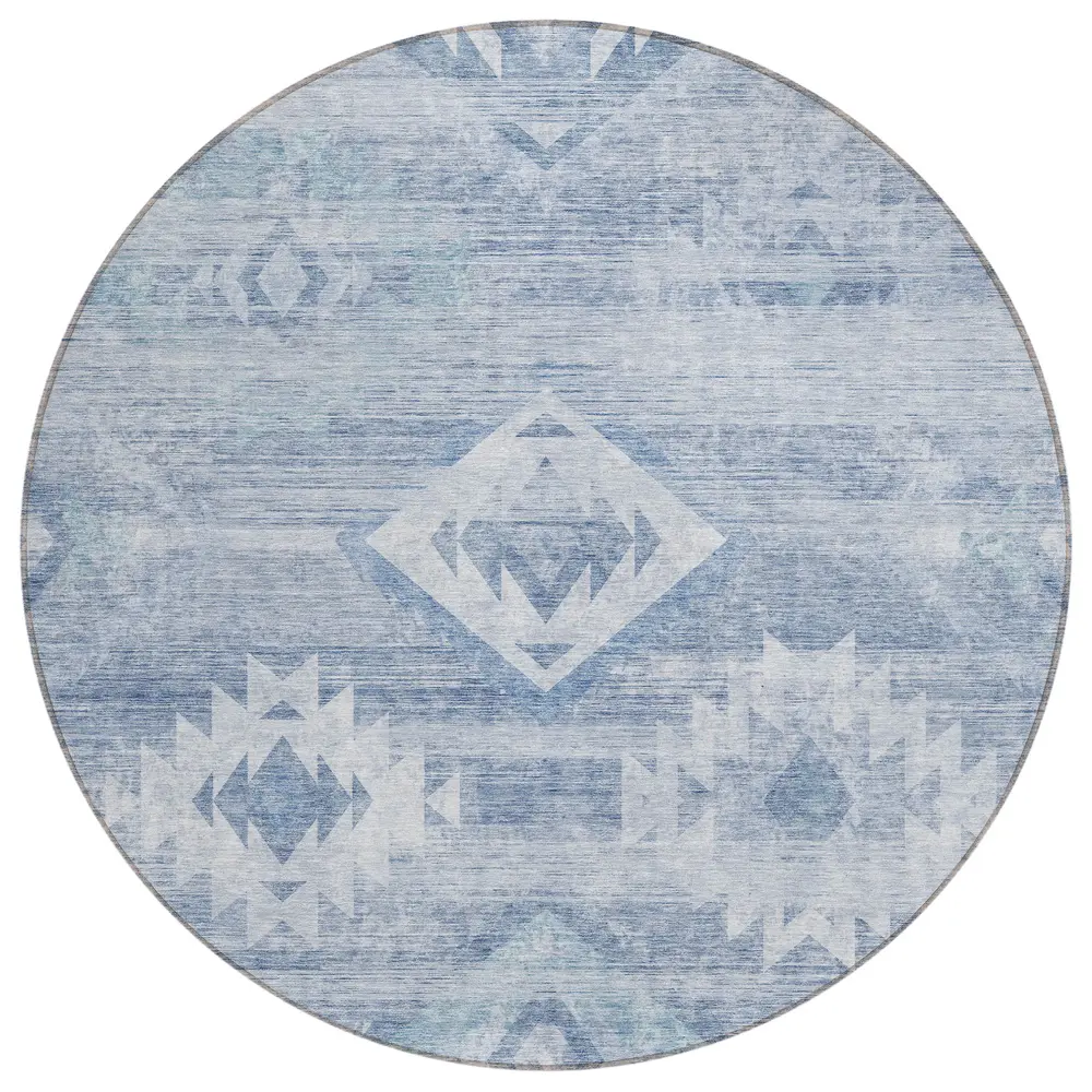 Chantille ACN837 Blue 8' x 8' Rug