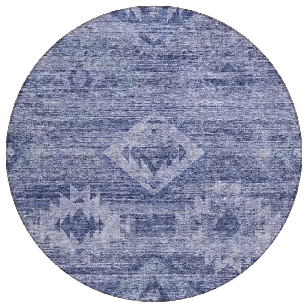 Chantille ACN837 Navy 8' x 8' Rug