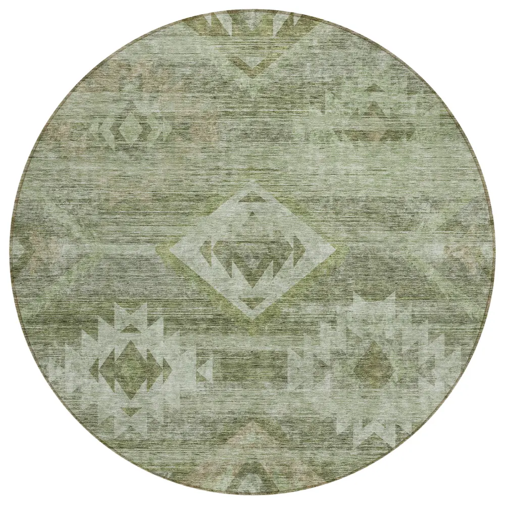 Chantille ACN837 Olive 8' x 8' Rug