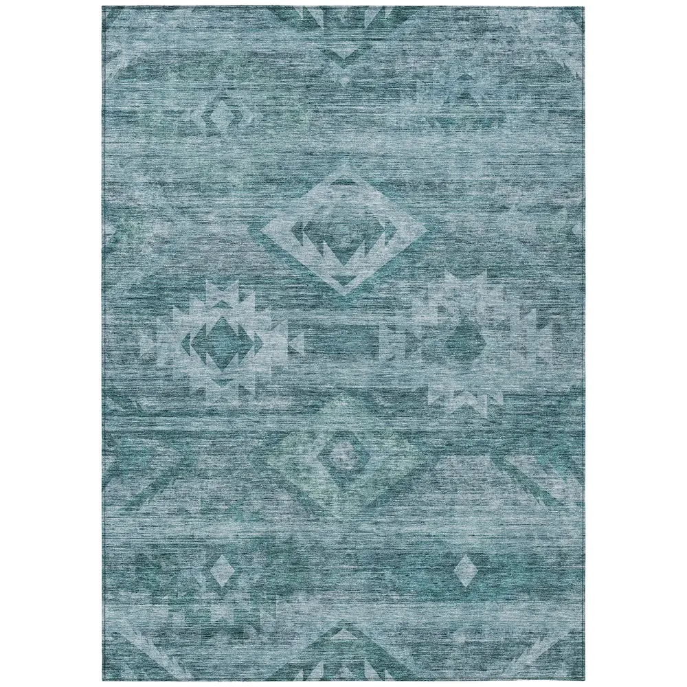 Chantille ACN837 Teal 3' x 5' Rug