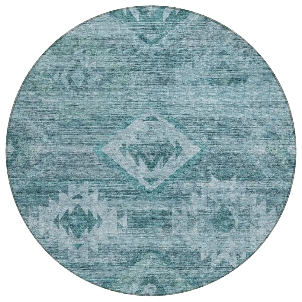 Chantille ACN837 Teal 8' x 8' Rug