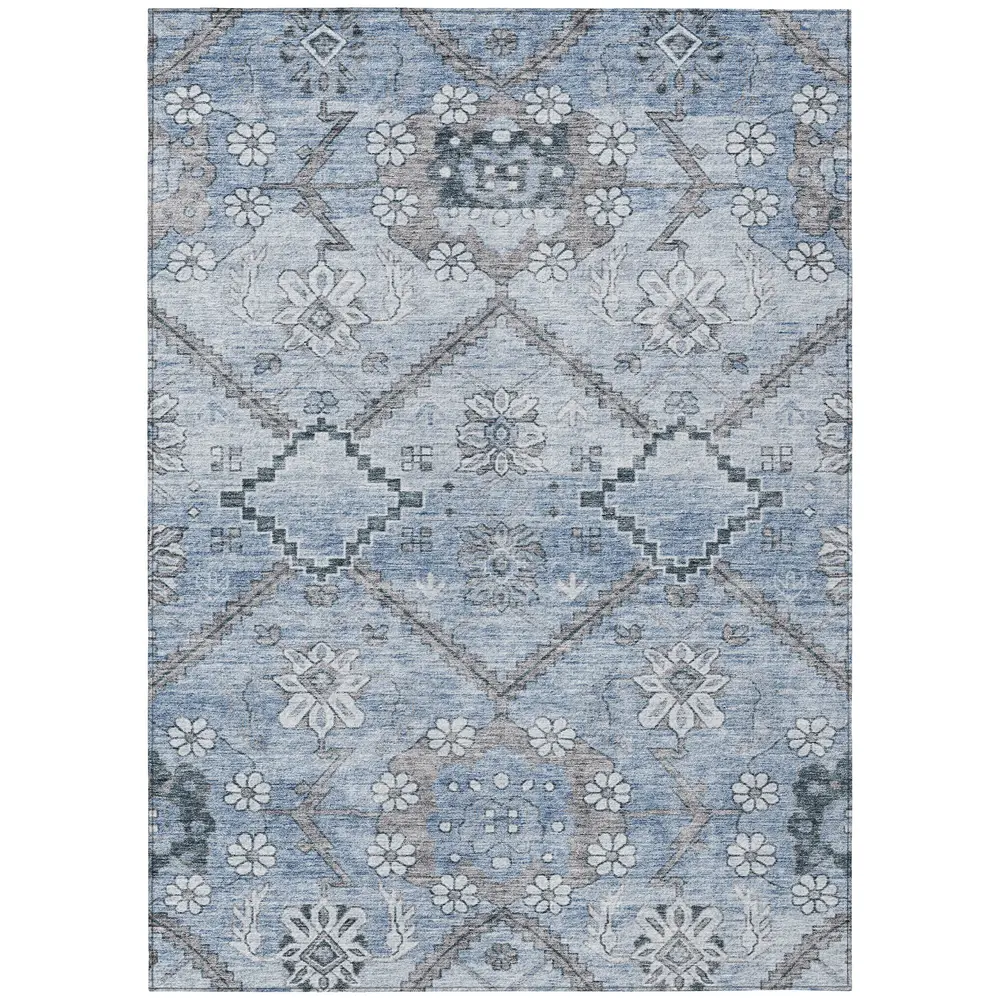 Chantille ACN841 Blue 5' x 7'6