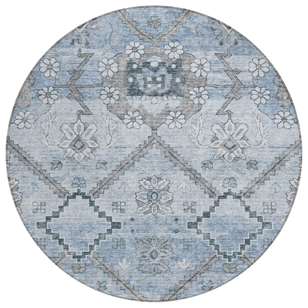 Chantille ACN841 Blue 8' x 8' Rug