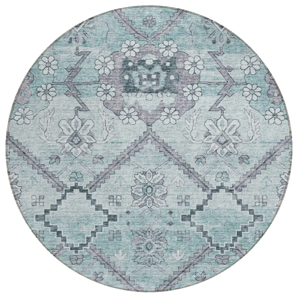 Chantille ACN841 Teal 8' x 8' Rug