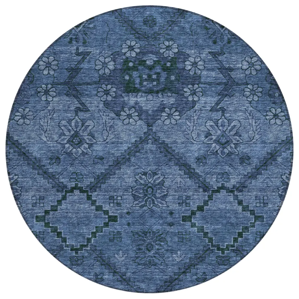 Chantille ACN842 Navy 8' x 8' Rug