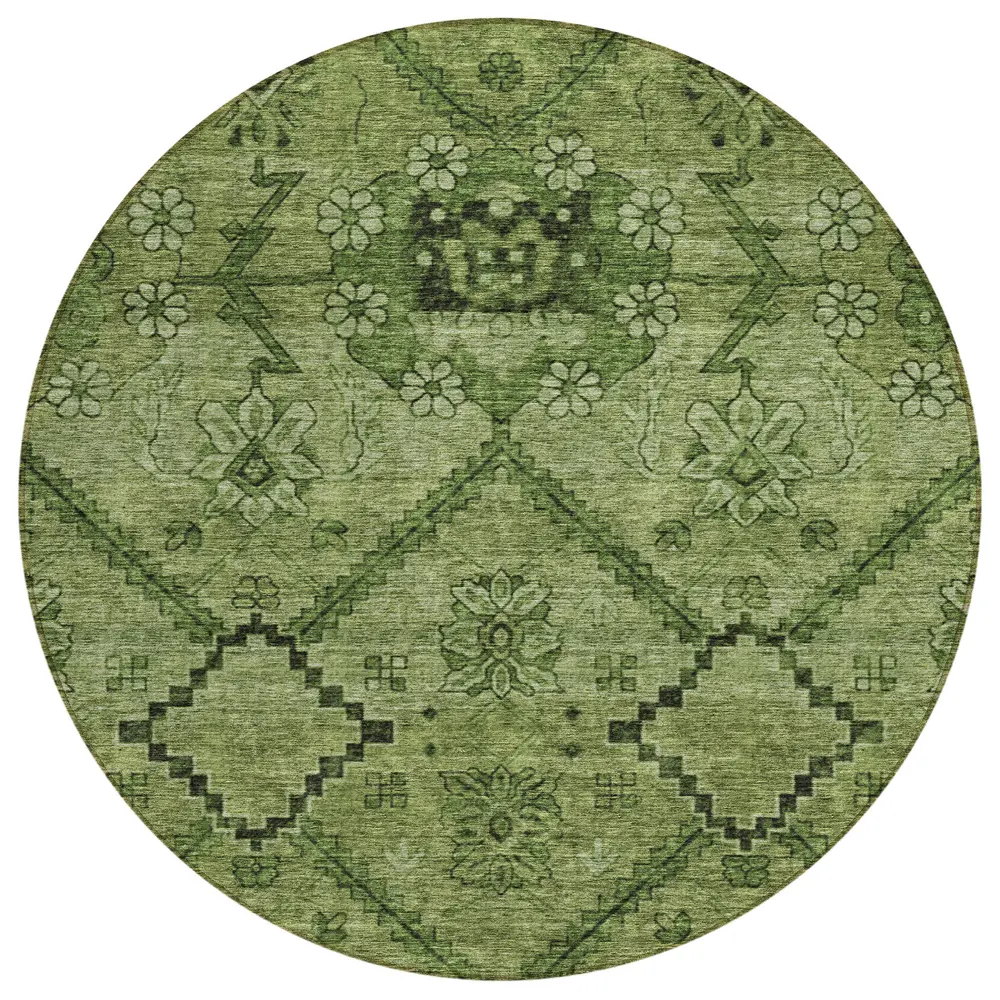 Chantille ACN842 Olive 8' x 8' Rug