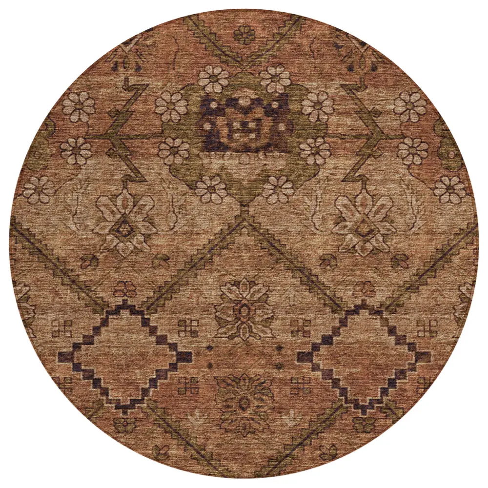 Chantille ACN842 Paprika 8' x 8' Rug