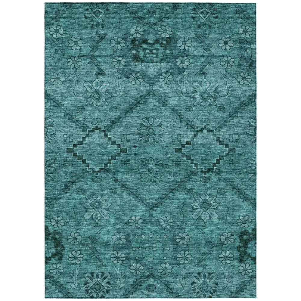Chantille ACN842 Teal 3' x 5' Rug