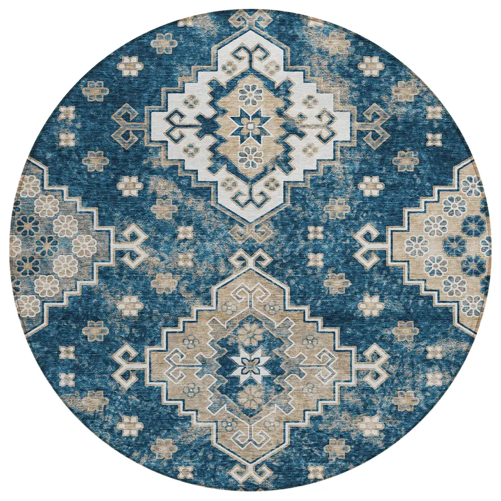 Chantille ACN846 Navy 8' x 8' Rug
