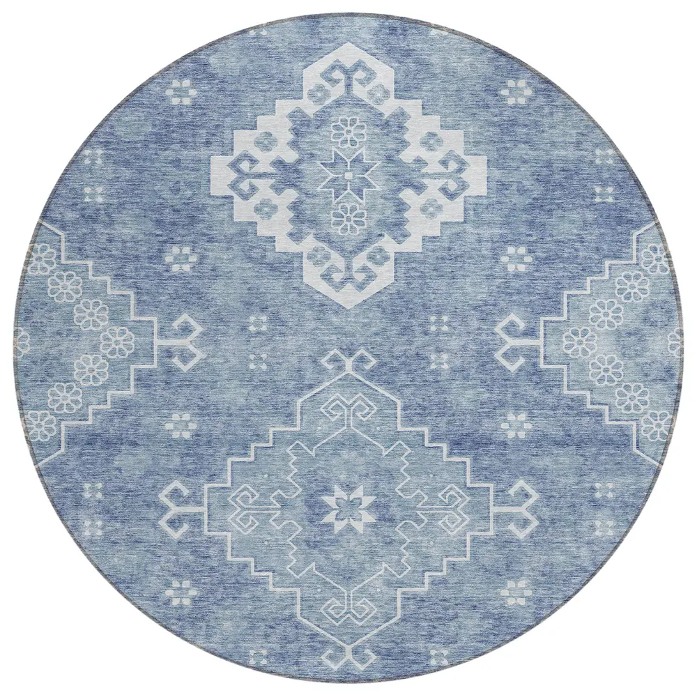 Chantille ACN847 Blue 8' x 8' Rug