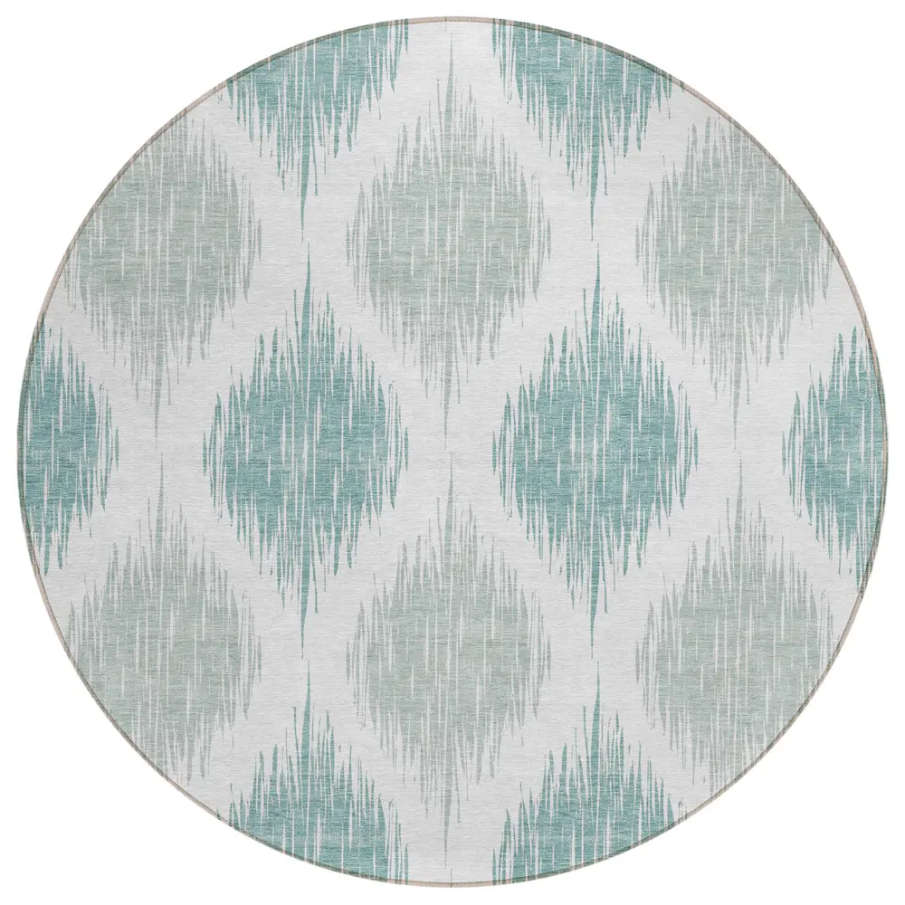 Chantille ACN848 Aqua 8' x 8' Rug