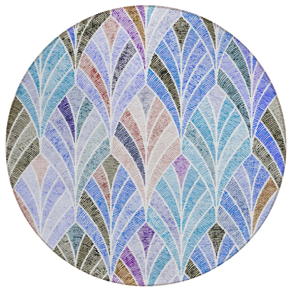 Chantille ACN851 Blue 8' x 8' Rug