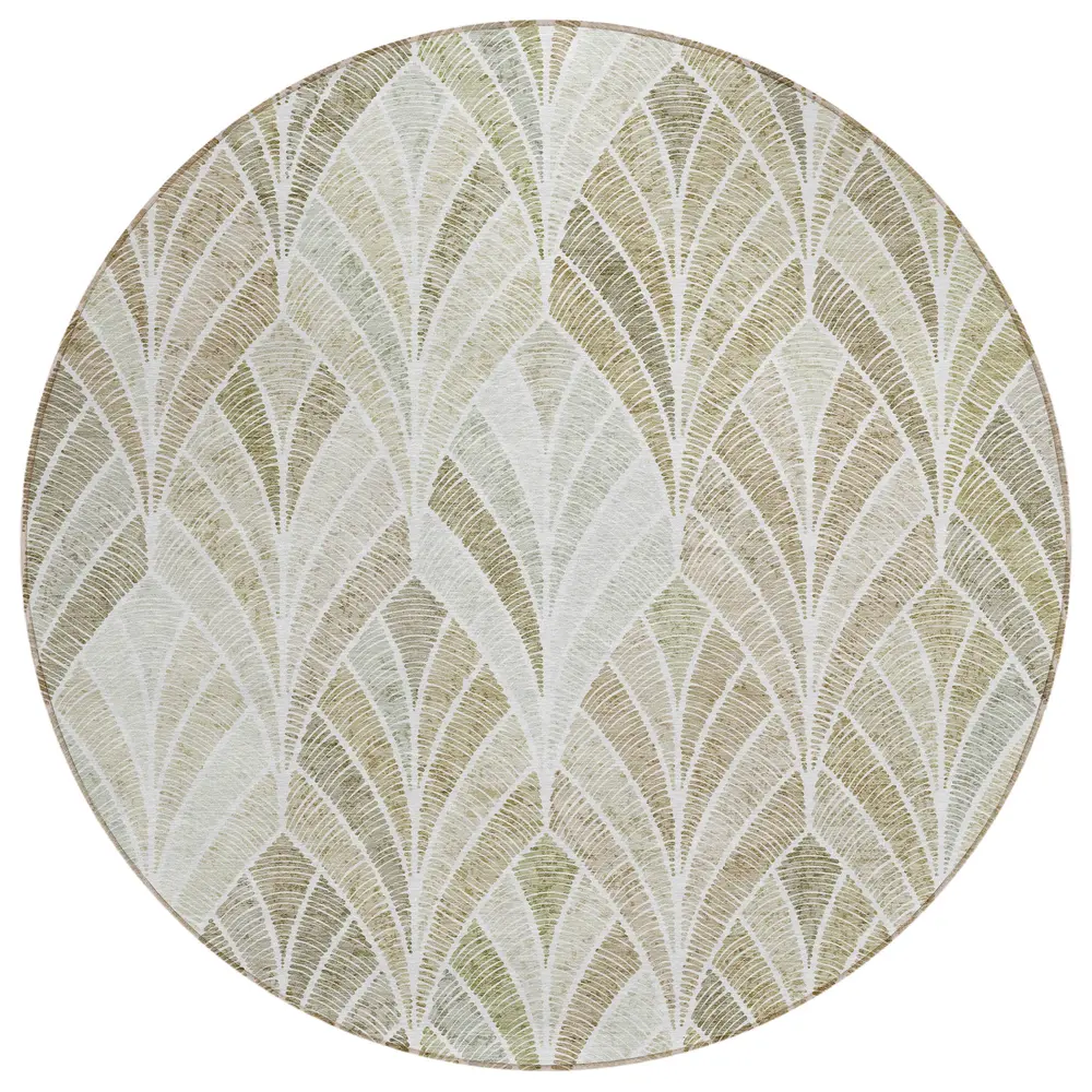Chantille ACN851 Khaki 8' x 8' Rug