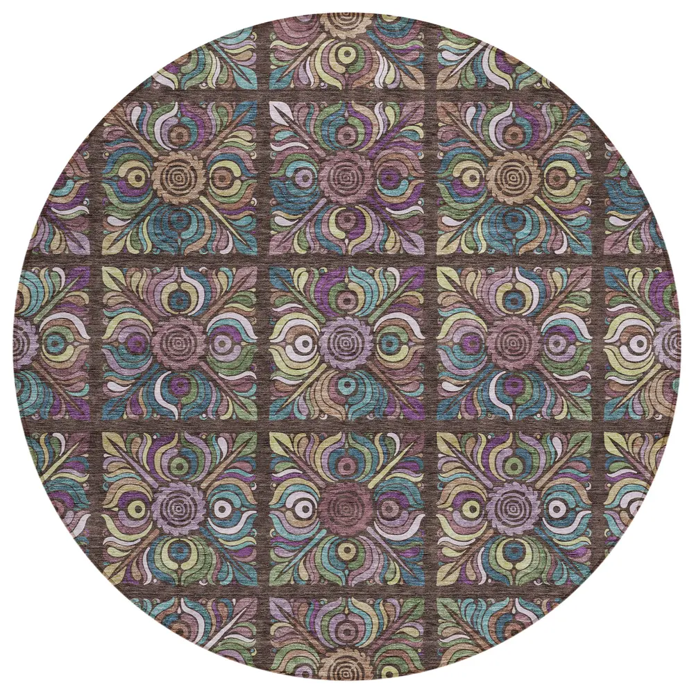 Chantille ACN852 Chocolate 8' x 8' Rug