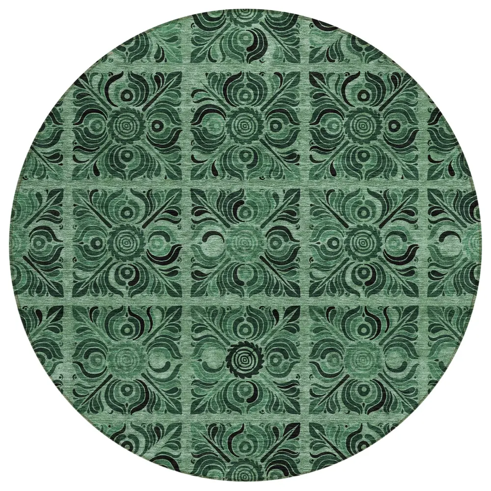 Chantille ACN853 Green 8' x 8' Rug