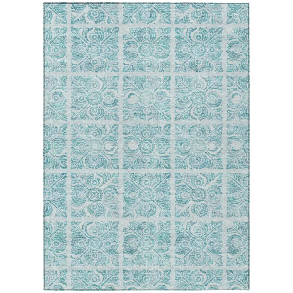 Chantille ACN854 Turquoise 3' x 5' Rug
