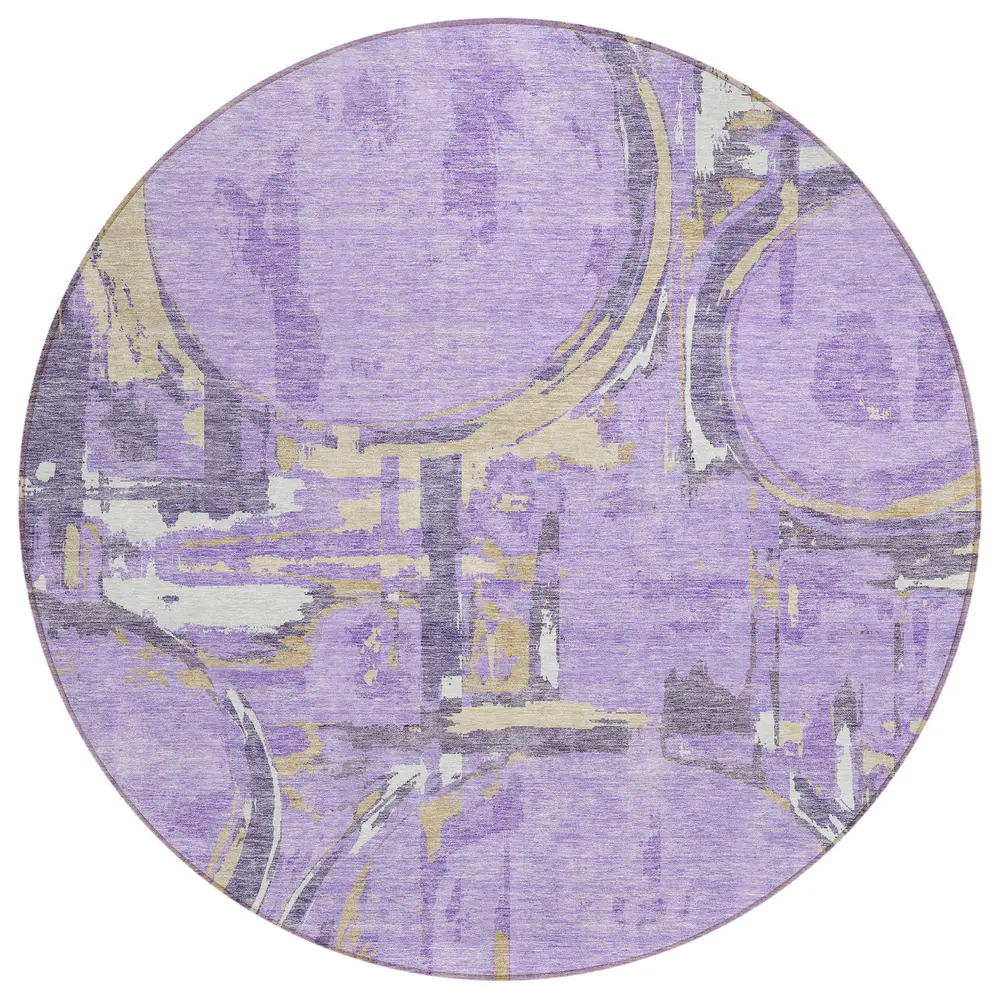 Chantille ACN855 Lavender 8' x 8' Rug